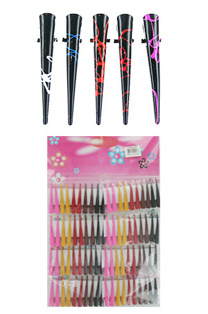 [MG94054] Kids Hair Long Clip #4054 [80pcs/pk] -pk