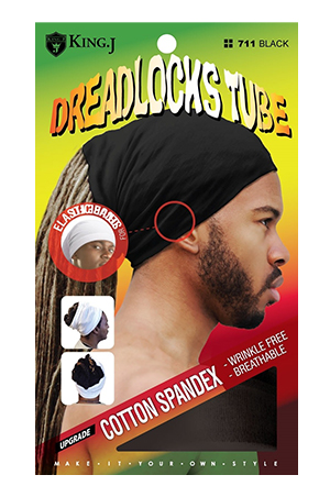 [KGJ00711] King.J Dreadrocks Tube #711Black-dz