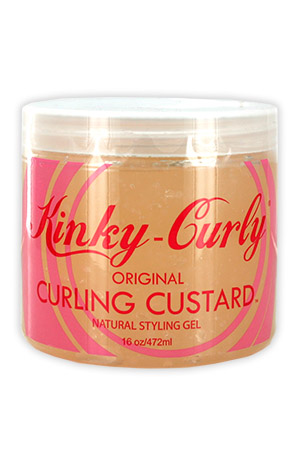 [KIN51829] Kinky Curly Curling Custard Natural Styling Gel (16oz) #6