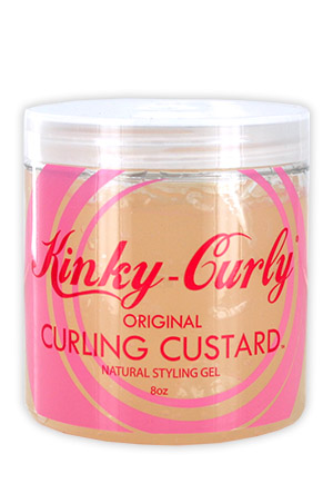[KIN19578] Kinky Curly Curling Custard Natural Styling Gel (8oz) #3