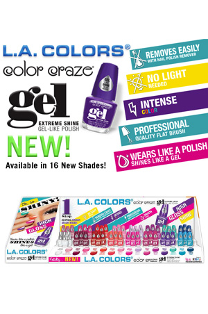 [LAC54701] L.A Color Gel Like Polish #CNP701 FROSTING