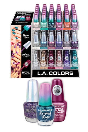 [LAC51061] L.A Color Simmer & Shine Nail Collection #CNL61Cru.diamond