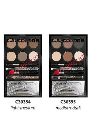[LAC30354] L.A Colors I heart Makeup-Brow Promo #C30354 Light-Medium
