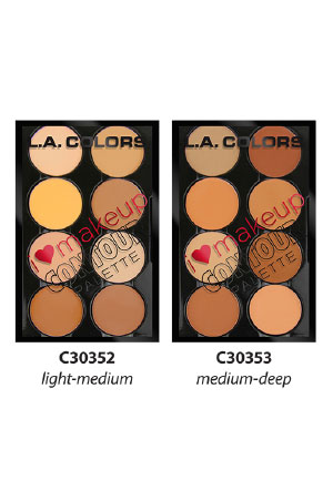 [LAC30352] L.A Colors I heart Makeup-Contour Promo #C30352 Light-Medium