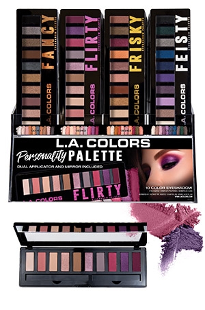 [LAC75181] L.A Colors Personaliy Eye Palette #CES181 Fancy