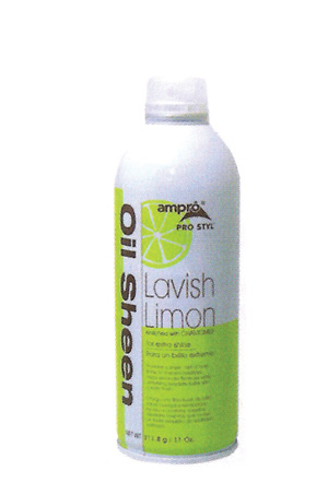 [AMP41040] Ampro Pro Styl Oil Sheen -Lemon(11oz)#19
