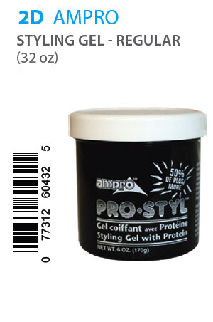 [AMP60432] Ampro Pro Styl Protein Styling Gel -Reg(32oz)#2D