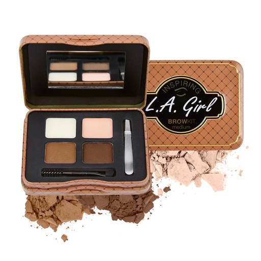 [LAG96342] L.A Girl Inspiring Brow Kit #GES342 Medium And Marvelous