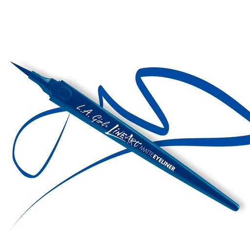 [LAG22714] L.A Girl Line Art Matte Eyeliner #GLE714 Cobalt