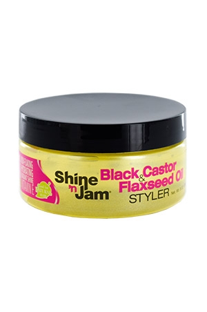 [AMP41200] Ampro Shine n Jam - Black&Castor Flaxseed Oil (8oz) #42