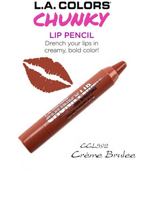 [LAC76592] L.A. Colors Chunky Lip Pencil #CCL592 Creme Brulee
