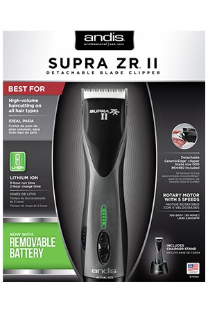 [AND79005] Andis Supra Zr II Detachable Blade Clipper#79005