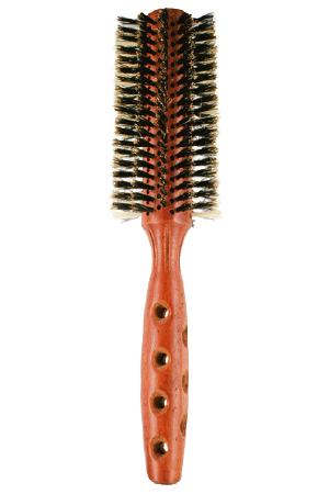 [LIZ93249] LIZ Boar Bristles Wooden Brush 0.9" #BR3249 -pc