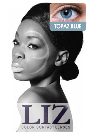 [LIZ93204] LIZ Color Contact Lenses #2T Topaz Blue #4