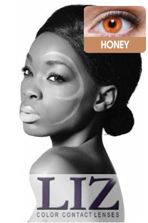 [LIZ93198] LIZ Color Contact Lenses #3T Honey #15