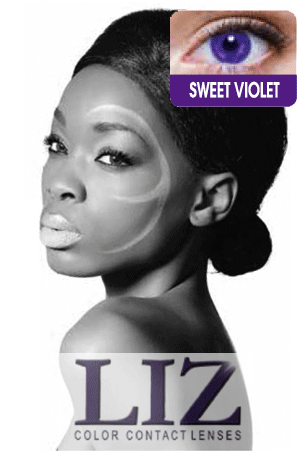 [LIZ93203] LIZ Color Contact Lenses #3T Sweet Violet #20