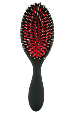 [LIZ93234] LIZ Oval Cushion Brush Black #BR3234 -pc