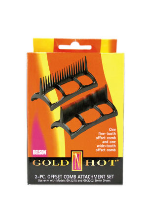 [GDH01647] #GH2276 Gold'N Hot 2pc. Offset Comb Attachment Set