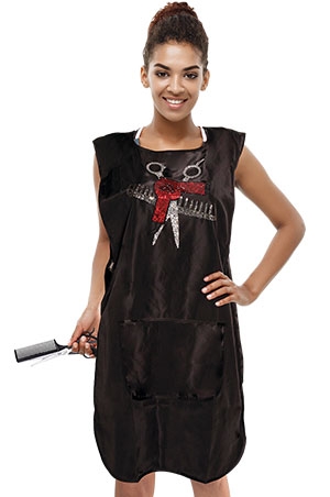 [LIZ98861] Liz Apron AF1-DRYER on Grooners Rhinestone #LIZ98861-BLACK-pc