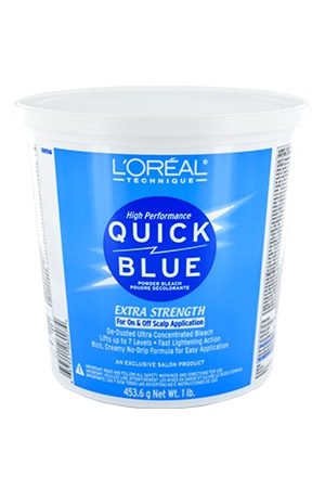 [LOR08007] Loreal Quick Blue [Powder Bleach] (16oz/1lbs) -pc #1