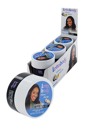 [LOT43558] Lottabody Control Me Edge Gel Black (2.25oz)#35