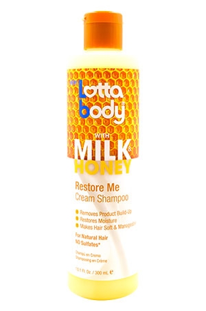 [LOT44834] Lottabody Milk & Honey Restore Me Cream Shampoo(10.1oz)#37