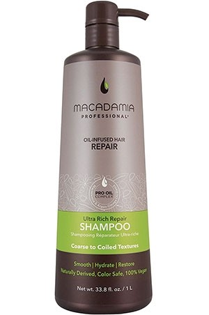 [MCD01076] Macadamia Ultra Rich Repair Shampoo (33.8 oz) #23