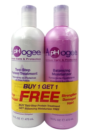 [APH13582] ApHogee Duo Combo - Two Step Protein Treatment+Balancing Moisturizer (16oz+16oz) #33