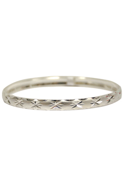 Magic 14K G.F. Bangle Silver(#7) - Dz