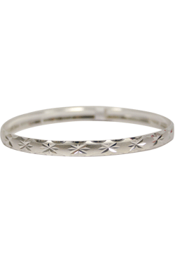 Magic 14K G.F. Bangle Silver(#8) - Dz