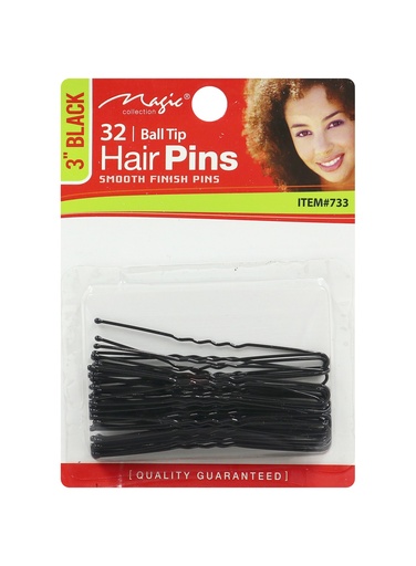 [MC00733] Magic 32 Hair Pins (3") #733 -dz