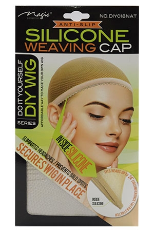 [MC13062] Magic Collection DIY Silicone Weaving Cap #DIY018NAT -dz