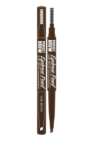 Magic Eyebrow Waterproof Auto Pencil w/Brush#EYE1005DBRO-dz