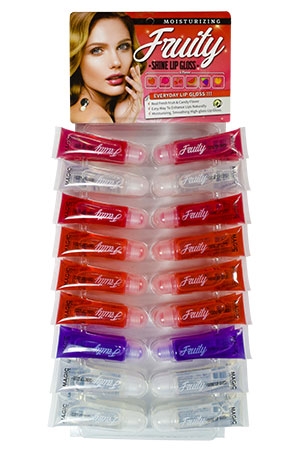 [MC49468] Magic Fruity Shine Lip Gloss(36pc/ds)#LIP51-ds