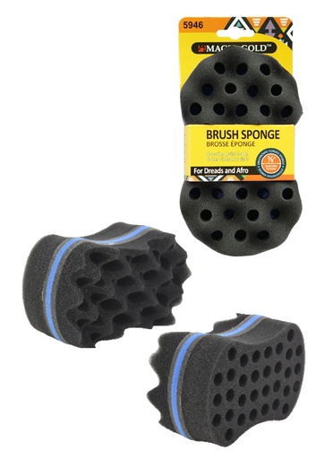 [MG659466] Magic Gold Brush Sponge #5946 (Small Double side) #7 -pc