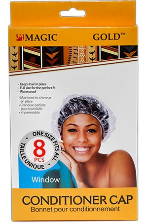 [MG98511] Magic Gold Conditioner Cap 8pcs COG98511 Clear -dz