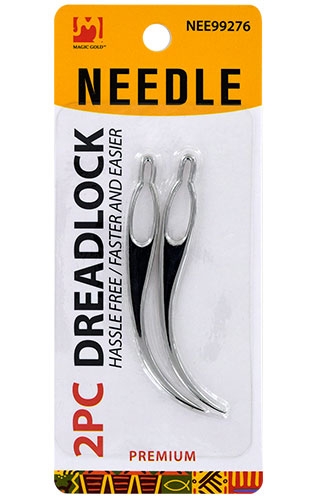 [MG99276] Magic Gold Dreadlock Needle #NEE99276 (2pc/pk) -dz