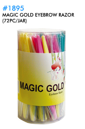 [MG91895] Magic Gold Eyebrow Razor(72Pc/Jar) #1895-jar