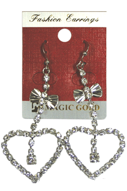 Magic Gold Fashion Rhinestone Earring #270396 -pc
