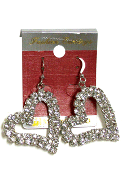 Magic Gold Fashion Rhinestone Earring #280021 -pc
