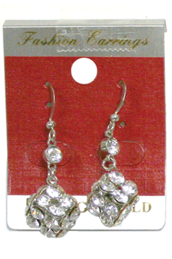 Magic Gold Fashion Rhinestone Earring #280032 -pc