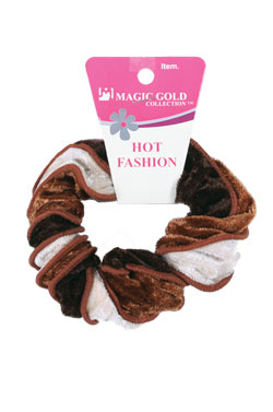 [MG91903] Magic Gold Hot Fashion Scrunchie Ponytail Holder #1903 -dz