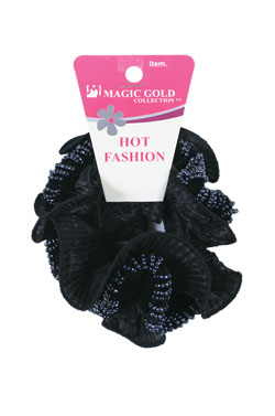 [MG91906] Magic Gold Hot Fashion Scrunchie Ponytail Holder #1906 -dz