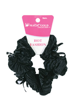 [MG91908] Magic Gold Hot Fashion Scrunchie Ponytail Holder #1908 -dz