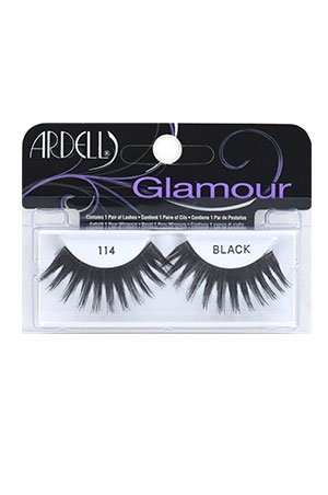 [ARD61410] Ardell Glamour Eyelashes #114 Black