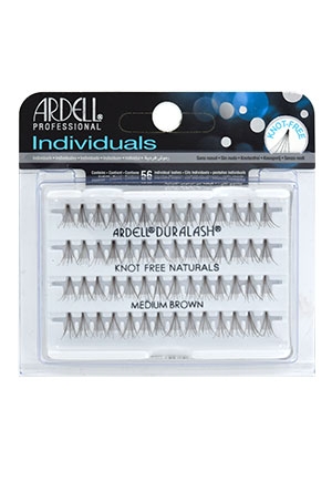 [ARD65053] Ardell Individuals Eyelashes #Knot Free Medium Brown