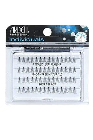 [ARD65050] Ardell Individuals Eyelashes #Knot Free Short Black