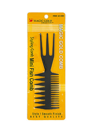 [MG90559] Magic Gold Mini Fish Comb #5593 -dz