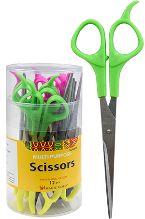 [MG94675] Magic Gold Multi Purpose Scissors(12pc/jar) #94675-jar