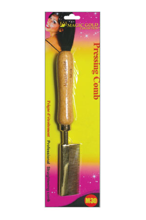 [MG90847] Magic Gold Pressing Comb #M30 High Quality Coarse Teeth-pc
